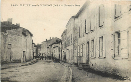 MAUZE SUR MIGNON - Grande Rue. - Mauze Sur Le Mignon