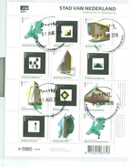 Nederland * 2011 * NVPH Nr  V.2802 - 2812 *  BLOK BLOC BLOCK *  POSTFRIS GESTEMPELD * Architectuurinstituut - Used Stamps