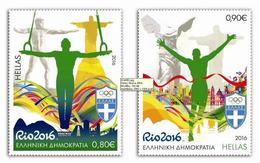 Griekenland / Greece - Postfris / MNH - Complete Set Olympische Spelen Rio 2016 - Unused Stamps