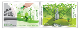 Griekenland / Greece - Postfris / MNH - Complete Set Europa, Denk Groen 2016 - Ungebraucht