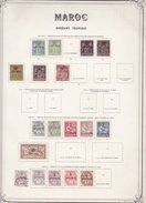 Maroc - Collection Vendue Page Par Page - Timbres Oblitérés / Neufs *(avec Charnière) -Qualité B/TB - Ongebruikt
