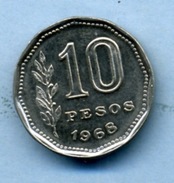 1968  10 PESOS - Argentine