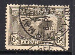 Australia 1931 'Air Mail Service' 6d Value, Used (SG139) - Usati