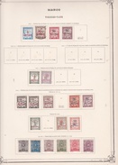 Maroc - Collection Vendue Page Par Page - Timbres Oblitérés / Neufs *(avec Charnière) -Qualité B/TB - Postage Due