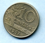 1967 10 Centavos - Brésil