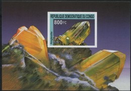 Congo 2002 OCBn°  Bloc 208 *** MNH Ongetand ND  Cote 30 Euro Minéreaux Mineralen - Ungebraucht