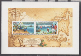 NOUVELLE-CALEDONIE -  200 Ans De La Rencontre De LA PEROUSE Et Du Commodore Philippe TYPES - "L'Astrolabe", "La Boussole - Blokken & Velletjes