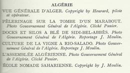 Documents Afrique Du Nord -ALGERIE Lot De 6 Planches Format De Chaque Image 31 X 24 Cms - Africa