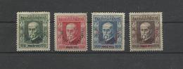 Tchécoslovaquie  YT  209/12 Neufs* Congrès Sokols Praha 1926  C= 165 € Signés - Unused Stamps