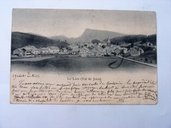 CPA SUISSE VAUD : Vallée De JOUX : Le Lieu, Timbre 1902 - Le Lieu