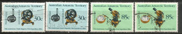 South Magnetic Pole Expedition 1909, 4 Timbres Oblitérés - Antarctische Expedities