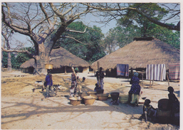 Sénégal,Afrique De L´ouest,CASAMANCE,METIER,PILEUSE - Senegal