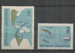 ARGENTINA MAPA ANTARTIDA ARGENTINA E ISLAS MALVINAS - Otros & Sin Clasificación