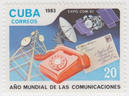 1983.58 CUBA 1983 MNH. Ed.2882. TELECOMUNICACIONES. TELEFONO TELEPHON TELECOMMUNICATIONS. - Ungebraucht