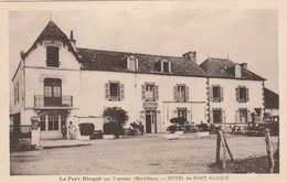 56 PLOEMEUR   LE FORT-BLOQUE  Par Ploemeur (Morbihan)       HOTEL Du FORT-BLOQUE   PAS COURANT - Ploemeur