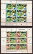 New Zealand 1971 Health, M/s, Mint No Hinge, Sc#B82a + B83a - Blocks & Sheetlets