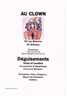 A Cl/ Buvard Déguisement  Au Clown  (N= 1) - A