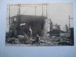 LANGEMARK   ,Carte Postale, 1914/18   2 Scans - Langemark-Poelkapelle