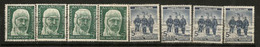 Explorateurs Douglas Mawson , David & McKay, Expédition 1908-1909. 8 Timbres Oblitérés, Année 1959 - Polarforscher & Promis