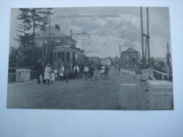 HERSTAL . Herbesthal , Tram  ,Carte Postale, 1914/18   2 Scans - Herstal