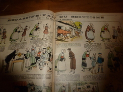 1931 LSDS  Bécassine Fait Du Scoutisme (Le Mouchoir à Carreaux) ;Une Histoire Vraie De Georges Haendel ,dans Son Grenier - La Semaine De Suzette