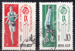 Russie 1969 N° Y&T : 3518 Et 3519 Obl. - Gebruikt