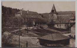 Arzier - La Cure Et L'eglise - Animee - Photo: Guggenheim No. 12760 - Arzier-Le Muids