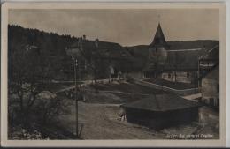 Arzier - La Cure Et L'eglise - Animee - Photo: Guggenheim No. 14608 - Arzier-Le Muids