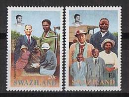 SWAZILAND - 1992 - Missionnaires - 2v Neufs - Swaziland (1968-...)