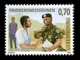 Luxembourg 2007 Mih. 1760 Peace-keeping Missions Of Luxembourg Army MNH ** - Nuevos