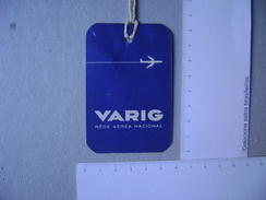 AVIATION - VARIG BOARD SHIPPING (BRAZIL) IN THE STATE - Aufklebschilder Und Gepäckbeschriftung