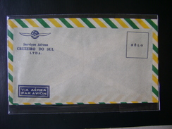 SOUTH CRUISE (CRUZEIRO DO SUL)  AIR SERVICES (BRAZIL), OFFICIAL ENVELOPE OF THE COMPANY - Speelkaarten