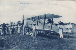 Port-Gentil - Le Premier Avion Venu à Port-Gentil - Gabon
