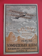MICHEL KATALOG NACHTRAG 6 1923.SCHWANEBERGER ALBUM,SCHAUFUSS&STOLPE-LEIPZIG-R - Autres & Non Classés