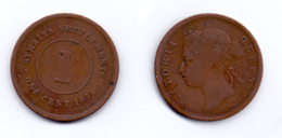 Malaysia British Straits Settlements 1 Cent 1874 - Malaysia