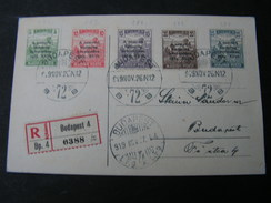 Ungarn Karte 1926 - Covers & Documents