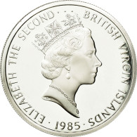 Monnaie, BRITISH VIRGIN ISLANDS, Elizabeth II, 20 Dollars, 1985, Franklin Mint - Islas Vírgenes Británicas