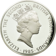 Monnaie, BRITISH VIRGIN ISLANDS, Elizabeth II, 20 Dollars, 1985, Franklin Mint - Islas Vírgenes Británicas