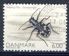 #K3156. Denmark 2007. Insect. Beetle. Michel 1473. Used - Used Stamps