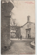 SAINT JEAN DU GARD (30) - LA PLACE ET L'EGLISE - Saint-Jean-du-Gard