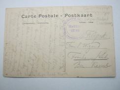 THUIN  - Deutsches Meldeamt - Provinz Hennegau,   Carte Militaire - Armée Allemande