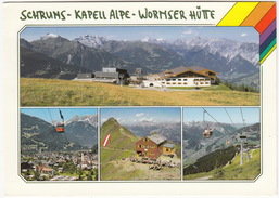 Montafon - KAPELLALPE Mit Hochjochbahn-Bergstation & WORMSER-HÜTTE - Sessellift - Rote Wand -  (Vorarlberg, Austria) - Schruns