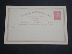 ISLANDE - Entier Postal Non Voyagé - A Voir - L 5998 - Ganzsachen