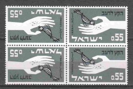 Israel 1963 2x Mi 282K MNH - Nuevos (sin Tab)