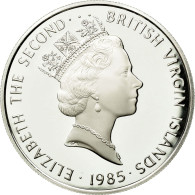 Monnaie, BRITISH VIRGIN ISLANDS, Elizabeth II, 20 Dollars, 1985, Franklin Mint - Islas Vírgenes Británicas