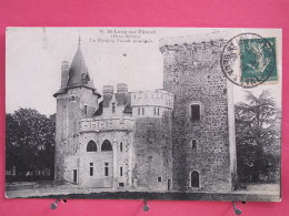 79 - St Loup Sur Thouet - Le Donjon Façade Principale - 1919 - Scans Recto-verso - Saint Loup Lamaire