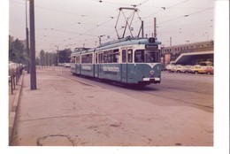 Photo Originale-Foto Tram Strassenbahn Tramway-1979-Dortmund-Aplerbeck-Linie 7-TW 73-Pub. Ruhr-Nachrichten-12,2x8,8 Cm - Trains