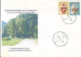 54731- LIMAN'S VALLEY, FOLKLORE FESTIVAL, SPECIAL COVER, 2007, ROMANIA - Lettres & Documents