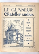 Châtellerault Le Glaneur Châtelleraudais Revue Trimestrielle N°23 Et 24  Octobre-Novembre 1939 - Poitou-Charentes