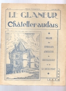 Châtellerault Le Glaneur Châtelleraudais Revue Trimestrielle N°10  Avril-Mai 1936 - Poitou-Charentes